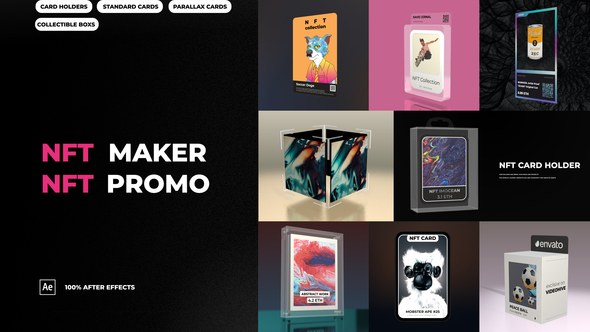 Videohive NFT Maker - NFT Promo Product Promo template preview