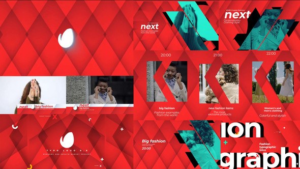 Videohive Fashion Pack 0.2 Broadcast-packages template preview