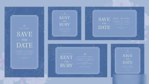 Videohive Sunflowers Wedding Invitation Openers template preview