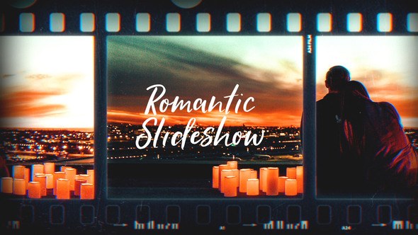 Videohive Film Frames Slideshow Video Displays template preview