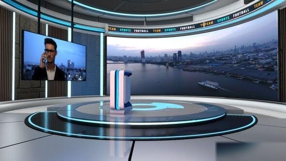 Videohive virtual studio MDT Openers template preview