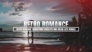 Videohive Retro Romance Transitions Overlays and Color LUTs Bundle Elements template preview