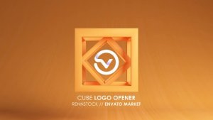 Videohive 3d Cube Logo Logo Stings template preview