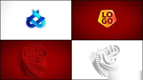 Videohive Simple Extrude logo Reveal Logo Stings template preview
