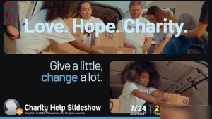 Videohive Charity Help Slideshow Openers template preview