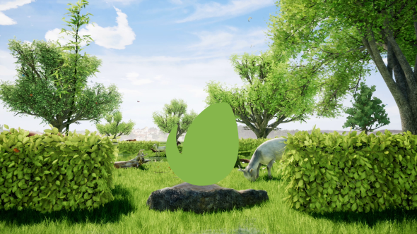 Videohive Happy Natural Eid Logo Stings template preview
