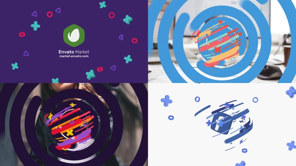 Videohive  Spin Logo Logo Stings template preview