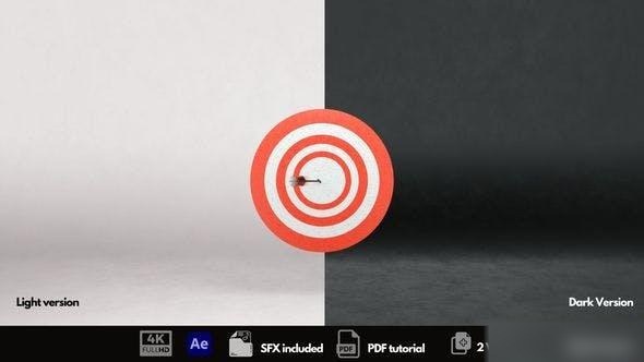 Videohive Target Logo Reveal Logo Stings template preview