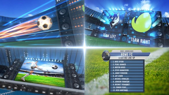 Videohive Ultimate Soccer - Complete Broadcast Package Broadcast-packages template preview