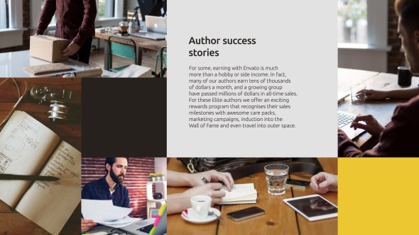 Videohive Clean Corporate Slides Openers template preview