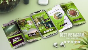 Videohive Podcast Vertical Opener Edicational Podcast Gamer Stream Intro Video Displays template preview