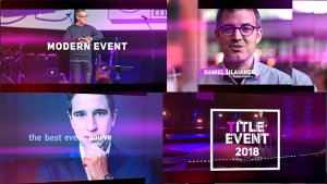 Modern Event Video Displays template preview