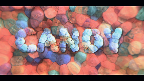 Videohive Candy Text Reveal Titles template preview