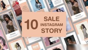 Videohive Sales Instagram Story Openers template preview