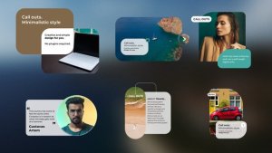 Videohive Trendy Callouts Lowerthirds Titles Elements Titles template preview