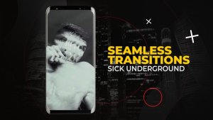 Videohive Vertical Sick Underground Transitions | After Effects Elements template preview