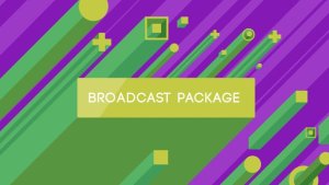 Isometric Broadcast Package Video Displays template preview