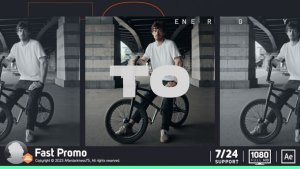 Videohive Fast Promo 48245406 Video Displays template preview