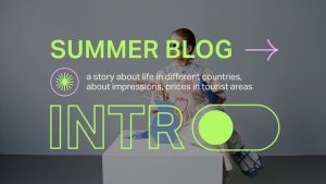 Videohive Summer Blog Intro 55342921 Openers template preview