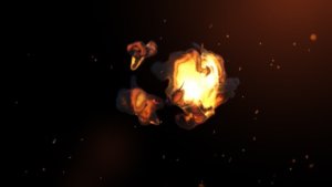 Videohive Fire Ball Logo Reveal 60692167 Logo Stings template preview