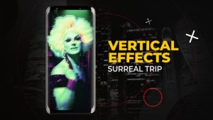 Videohive Vertical Surreal Interference Effects | After Effects Elements template preview