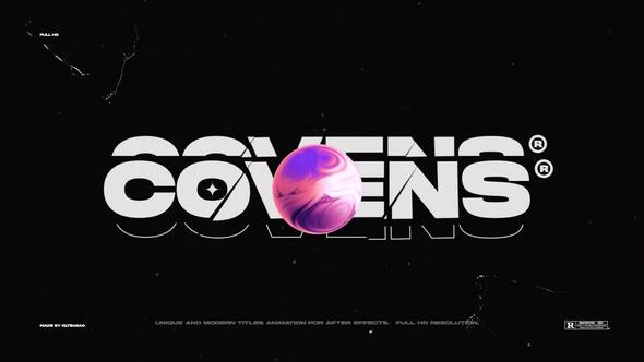 Videohive Titles / Text Animation 43920588 Titles template preview