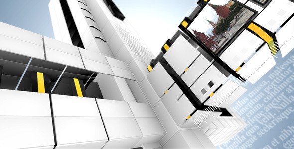 World News Ident Broadcast Pack Video Displays template preview
