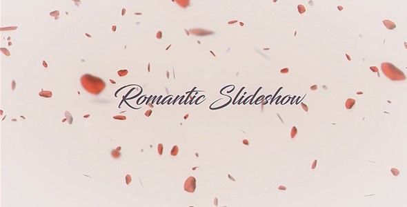 Videohive Romantic Slideshow Video Displays template preview