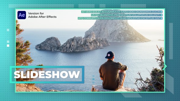 Videohive Bright Slides Video Displays template preview