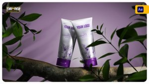 Videohive Cosmetic Tube Promo Mockup Product Promo template preview