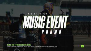 Videohive Music Event Promo 45421541 Product Promo template preview