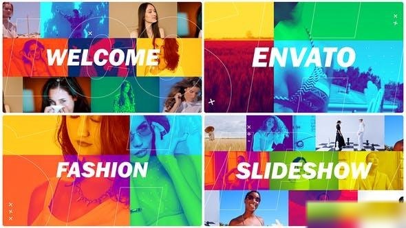 Videohive Slideshow Fashion Promo Broadcast-packages template preview