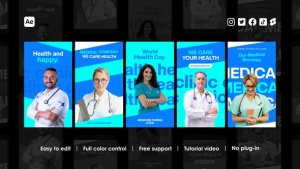Videohive Healthcare Instagram Reels Product Promo template preview