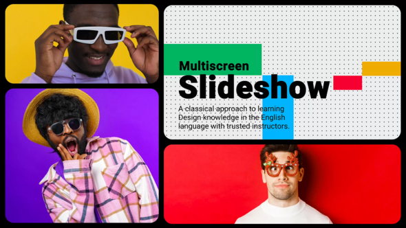 Videohive Bento Multiscreen Slideshow 56736447 Video Displays template preview