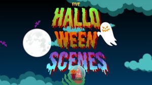 Videohive 5 Halloween Posts and Stories Elements template preview