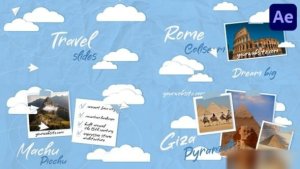 Videohive Travel Slides for After Effects Openers template preview