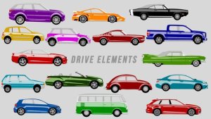 Drive Elements Video Displays template preview