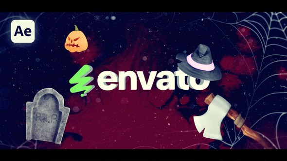 Videohive Halloween Logo 60382348 Logo Stings template preview