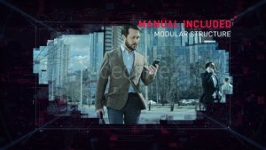 Videohive Digital Corporate Promo 37216224 Video Displays template preview