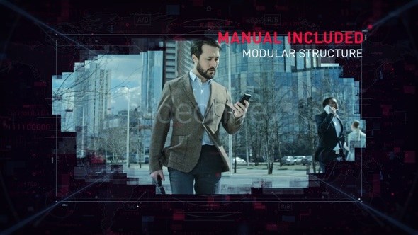 Videohive Digital Corporate Promo 37216224 Video Displays template preview