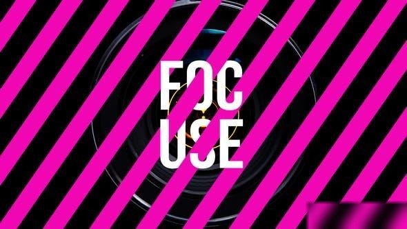 Videohive Be Focused Openers template preview