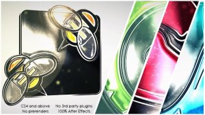 Videohive Glossy Glitter Logo Logo Stings template preview
