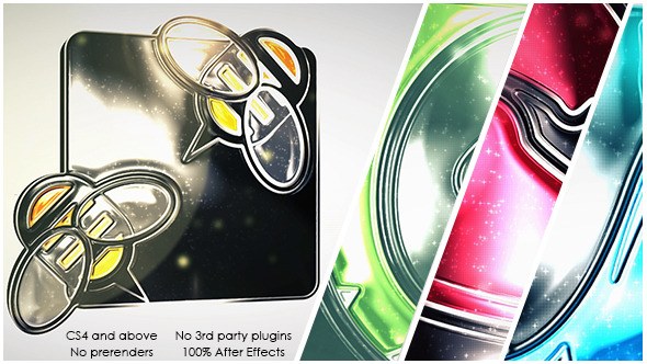 Videohive Glossy Glitter Logo Logo Stings template preview