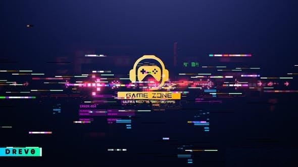 Videohive Game Zone/ Tournament/ Cyber Sport/ Hi-Tech Logo/ 3D Glitch/ HUD UI/ Scull/ Streamer/ CS GO/ Shooter Openers template preview