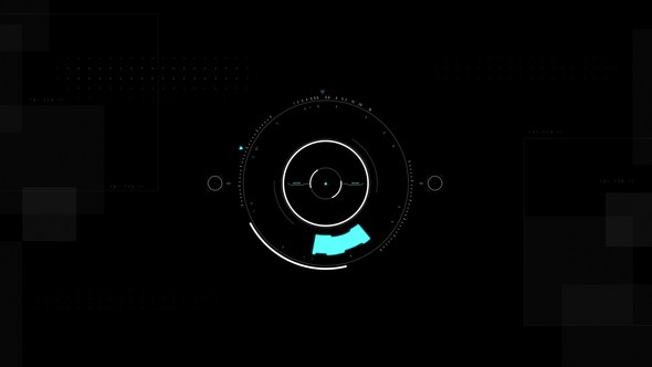 Videohive HUD Digital Target 1 Infographics template preview