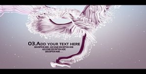 Romantic Intro Texts Video Displays template preview