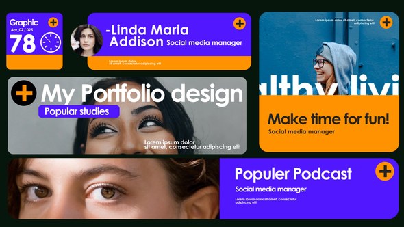 Videohive Modern Ticket Design Titles template preview