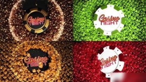 Videohive Casino Online Games Logo Reveal Bundle Logo Stings template preview