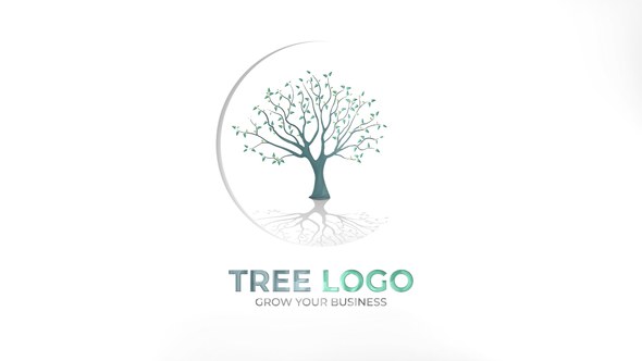 Videohive Tree Logo Openers template preview