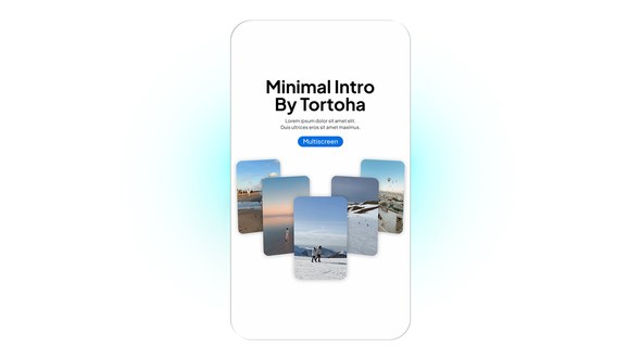 Videohive Vertical Gallery Opener Video Displays template preview
